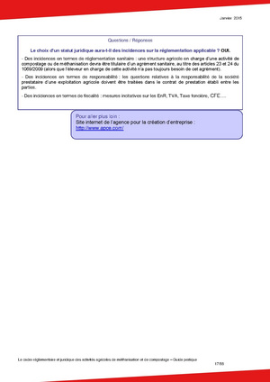 Fichier:Cadre reglementaire juridique methanisation 201501.pdf