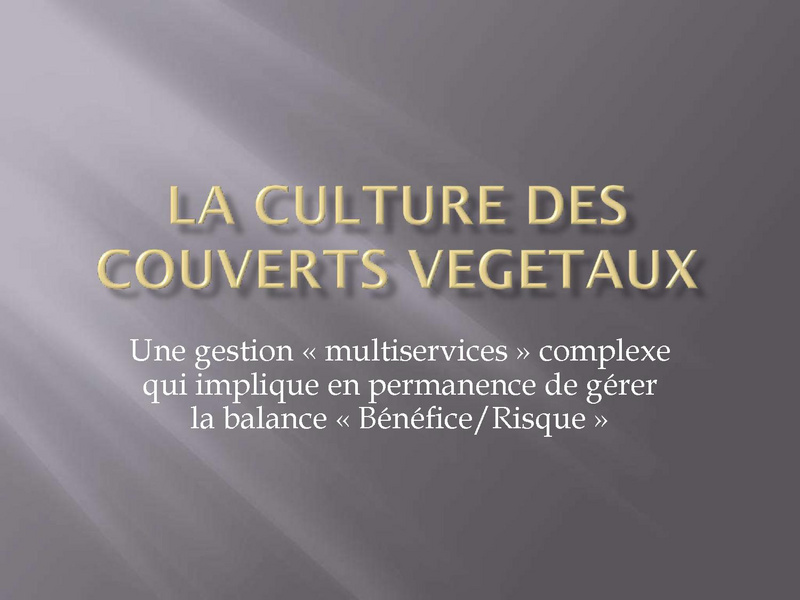 Fichier:Couverts végétaux - mythes et réalités, Lionel Mesnage.pdf