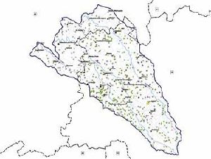 Cartographie des plans d'eau